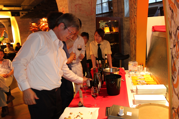 名酒評鑒沙龍現(xiàn)場