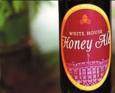白宮自釀啤酒的外包裝。 