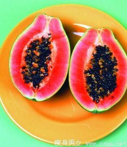 對于芒果和木瓜持保留態度