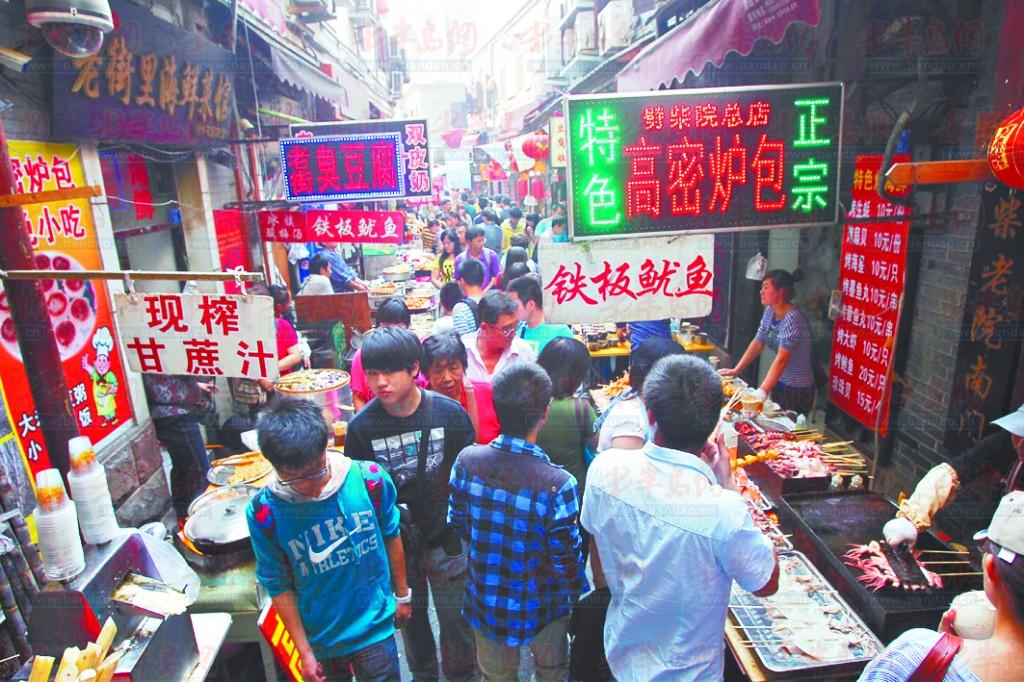 劈柴院要升級，發展傳統和民俗餐飲。記者 何毅 攝（資料圖片）