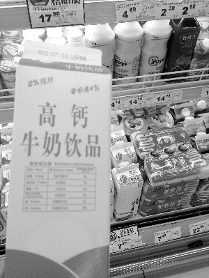 市面上不少商品冠著高鈣的頭銜。