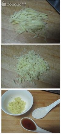 姜絲黃酒蒸青蟹的做法圖解3