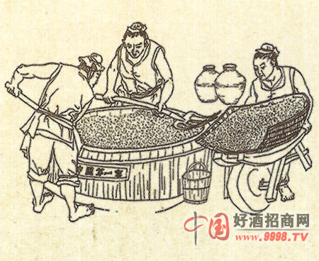 白酒釀造工藝流程圖解