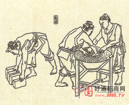 白酒釀造工藝流程圖解