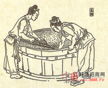白酒釀造工藝流程圖解