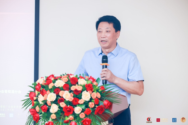 　圖說：中國酒業協會執行理事長王琦 